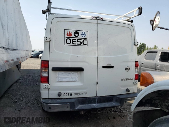 2018 Nissan NV SV z VIN 1N6AF0KY8KN802286, wystawiony jako Copart lot #65034264 z przebiegiem Nie podano mil oraz Szkoda całkowita • Salvage title. Historia ofert i sprzedaży dostępna na DreamBid. Obrazek 6.