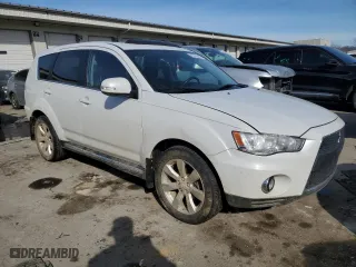 2010 Mitsubishi Outlander GT with VIN JA4JT5AX0AZ010894, listed as a Copart auction lot 42374545 with 165,036 mi miles and Salvage Title. Bid and sale history available at carsss.com. Image 4.