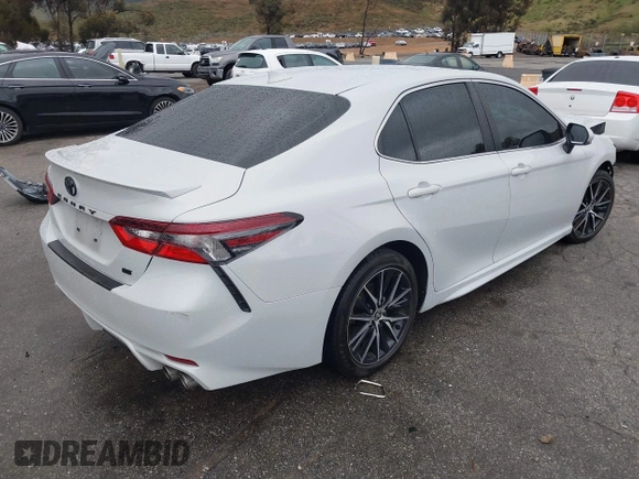 2023 Toyota Camry SE with VIN 4T1G11AK9PU143223, listed as a IAAI auction lot 41794392 with 22,806 mi miles. Bid and sale history available at carsss.com. Image 4.