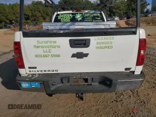 2011 Chevrolet Silverado 1500 Work Truck with VIN 1GCRKPE31BZ206231, listed as a Copart auction lot 77248654 with 198,480 mi miles and Salvage Title. Bid and sale history available at DreamBid. Image 6.