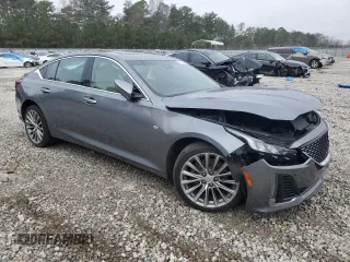 2021 Cadillac CT5 Premium Luxury with VIN 1G6DN5RW9M0114689, listed as a Copart auction lot 84798234 with 64,302 mi miles and Salvage Title. Bid and sale history available at DreamBid. Image 4.