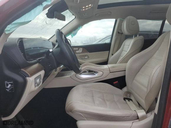 2021 Mercedes-Benz GLE with VIN 4JGFB4KB4MA406949, listed as a Copart auction lot 42021045 with 73,935 mi miles and Salvage Title. Bid and sale history available at carsss.com. Image 7.