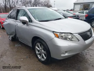 2010 Lexus RX 350 with VIN 2T2BK1BA8AC002354, listed as a IAAI auction lot 41222930 with NaN miles. Bid and sale history available at carsss.com. Image 1.