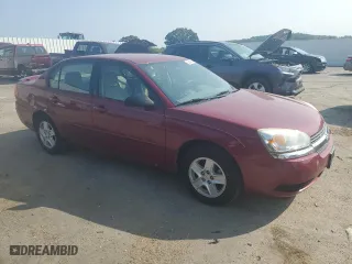 2005 Chevrolet Malibu LS with VIN 1G1ZT54815F208817, listed as a Copart auction lot 70863154 with 122,750 mi miles and Clean Title. Bid and sale history available at carsss.com. Image 4.