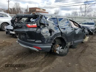 2018 Honda CR-V EX with VIN 7FARW1H50JE018873, listed as a Copart auction lot 48174565 with 130,723 mi miles and Non Repairable. Bid and sale history available at carsss.com. Image 3.