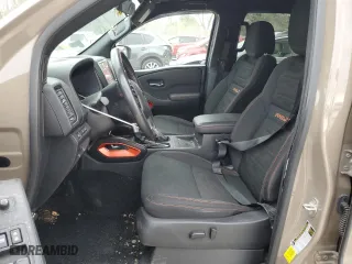 2022 Nissan Frontier PRO-X with VIN 1N6ED1EJ5NN644943, listed as a Copart auction lot 49343734 with 32,724 mi miles and Salvage Title. Bid and sale history available at carsss.com. Image 7.