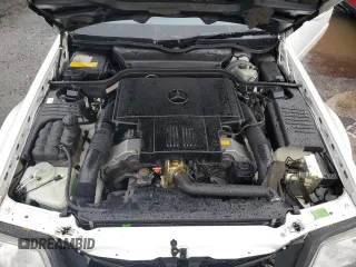 1997 Mercedes-Benz SL-Class with VIN WDBFA67F0VF142517, listed as a Copart auction lot 80819134 with 91,877 mi miles and Non Repairable. Bid and sale history available at carsss.com. Image 11.