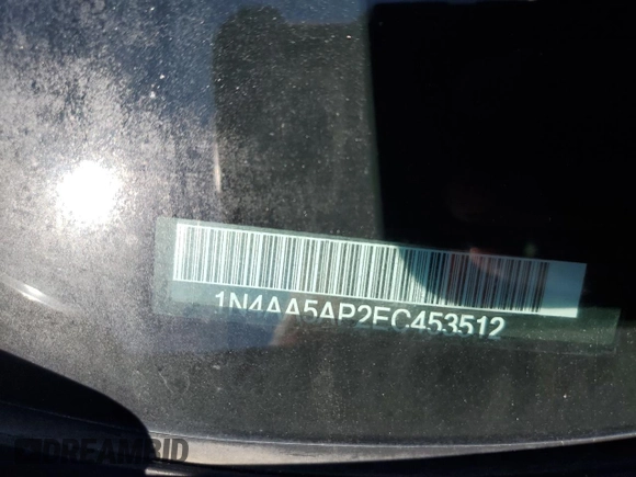2014 Nissan Maxima S with VIN 1N4AA5AP2EC453512, listed as a Copart auction lot 49415375 with Not Provided miles and Salvage Title. Bid and sale history available at DreamBid. Image 14.