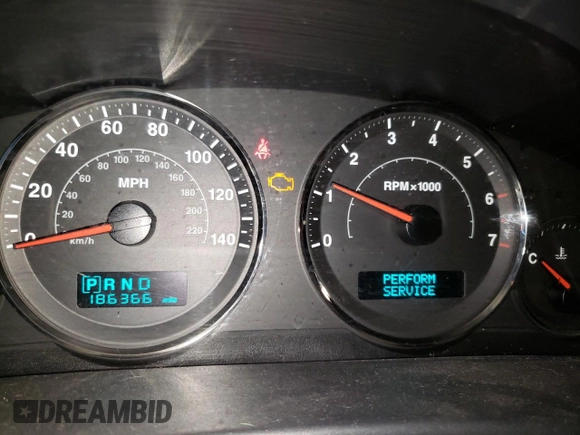 2006 Jeep Commander with VIN 1J8HG48K56C231620, listed as a Copart auction lot 51855475 with 186,366 mi miles and Clean Title. Bid and sale history available at carsss.com. Image 9.