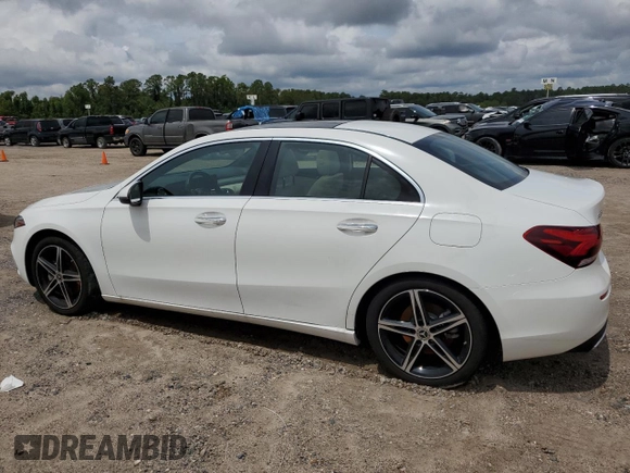 2022 Mercedes-Benz A 220 with VIN W1K3G4FB9NJ364143, listed as a Copart auction lot 85894814 with Not Provided miles and Non Repairable. Bid and sale history available at DreamBid. Image 2.