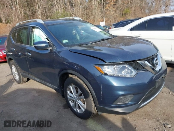 2015 Nissan Rogue S with VIN 5N1AT2MV9FC917132, listed as a IAAI auction lot 41768468 with 110,797 mi miles. Bid and sale history available at carsss.com. Image 1.