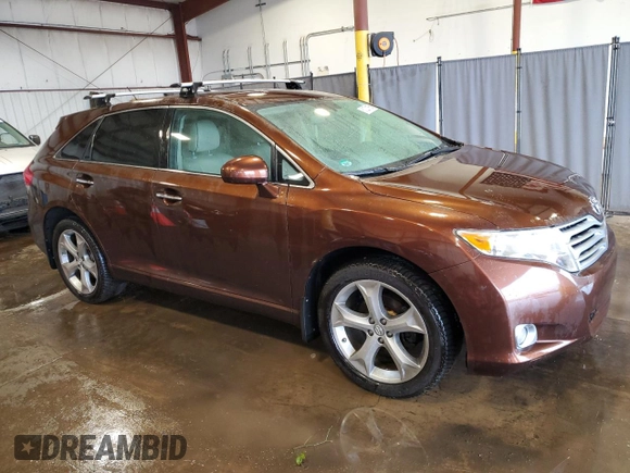 2012 Toyota Venza LE with VIN 4T3BK3BB7CU071764, listed as a Copart auction lot 61221155 with 180,000 mi miles and Salvage title. Bid and sale history available at DreamBid. Image 4.