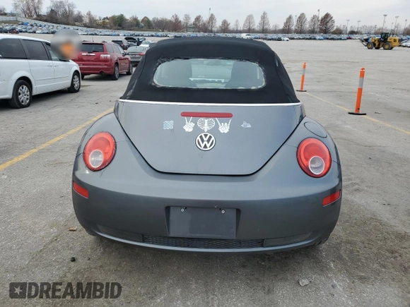 2006 Volkswagen Beetle with VIN 3VWPF31YX6M325955, listed as a Copart auction lot 84736334 with 21,672 mi miles and Clean title. Bid and sale history available at DreamBid. Image 6.