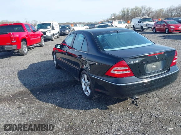 2006 Mercedes-Benz C 230 Sport with VIN WDBRF52H06A891480, listed as a IAAI auction lot 41915503 with 175,446 mi miles and . Bid and sale history available at carsss.com. Image 3.