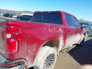 2021 Chevrolet Silverado 1500 RST with VIN 1GCUYEETXMZ357052, listed as a IAAI auction lot 41575373 with 100,022 mi miles. Bid and sale history available at carsss.com. Image 13.