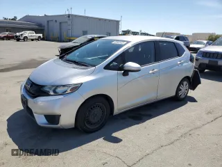 2016 Honda Fit LX with VIN JHMGK5H56GX027824, listed as a Copart auction lot 60542455 with 105,676 mi miles and Salvage title. Bid and sale history available at DreamBid. Image 1.