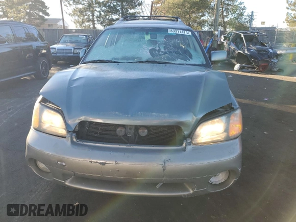 2002 Subaru Legacy Outback Limited with VIN 4S3BH686527652037, listed as a Copart auction lot 83311474 with 212,548 mi miles and Salvage title. Bid and sale history available at DreamBid. Image 5.