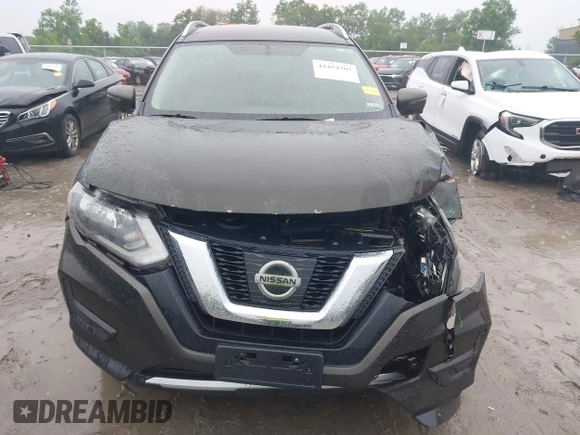 2017 Nissan Rogue SV with VIN KNMAT2MV1HP601384, listed as a IAAI auction lot 42454707 with 159,501 mi miles and . Bid and sale history available at DreamBid. Image 12.