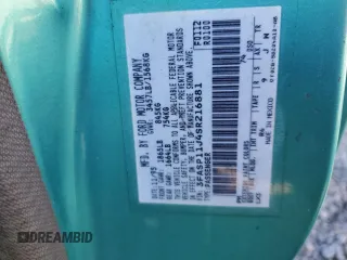 1995 Ford Escort z VIN 3FASP11J4SR216881, wystawiony jako Copart lot #82966474 z przebiegiem 172 397 mil mil oraz Szkoda całkowita • Salvage title. Historia ofert i sprzedaży dostępna na DreamBid. Obrazek 12.