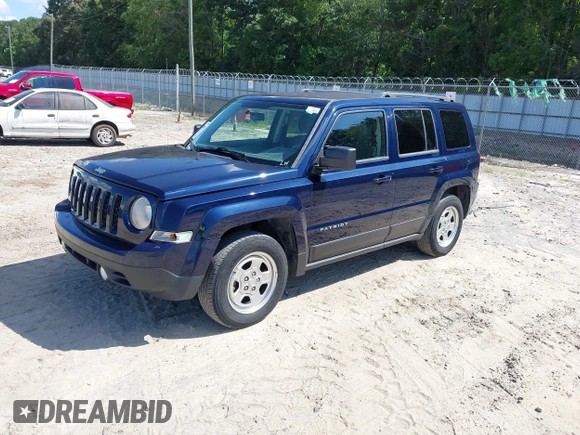 2014 Jeep Patriot Sport with VIN 1C4NJPBA0ED690558, listed as a IAAI auction lot 42780031 with 112,065 mi miles and . Bid and sale history available at DreamBid. Image 2.