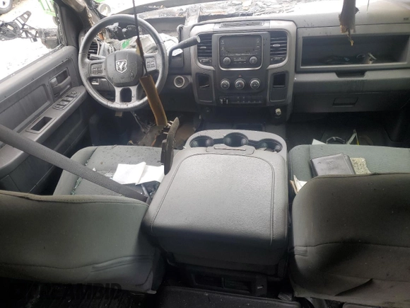 2015 Ram 2500 Tradesman with VIN 3C6UR5CJ2FG502142, listed as a Copart auction lot 63755054 with 0 mi miles and Salvage Title. Bid and sale history available at carsss.com. Image 8.