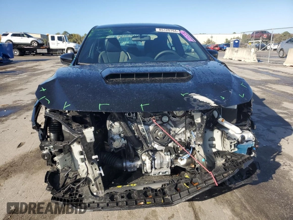 2024 Subaru WRX with VIN JF1VBAB64R9803710, listed as a Copart auction lot 85120764 with 6,171 mi miles and Salvage Title. Bid and sale history available at carsss.com. Image 5.