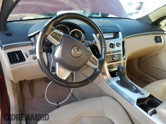 2014 Cadillac CTS Performance with VIN 1G6DC1E38E0101072, listed as a Copart auction lot 49617585 with 74,031 mi miles and Salvage title. Bid and sale history available at DreamBid. Image 8.