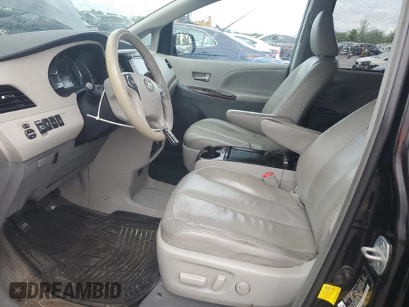 2013 Toyota Sienna XLE with VIN 5TDDK3DC8DS050410, listed as a Copart auction lot 55263125 with 269,011 mi miles and Clean Title. Bid and sale history available at DreamBid. Image 7.