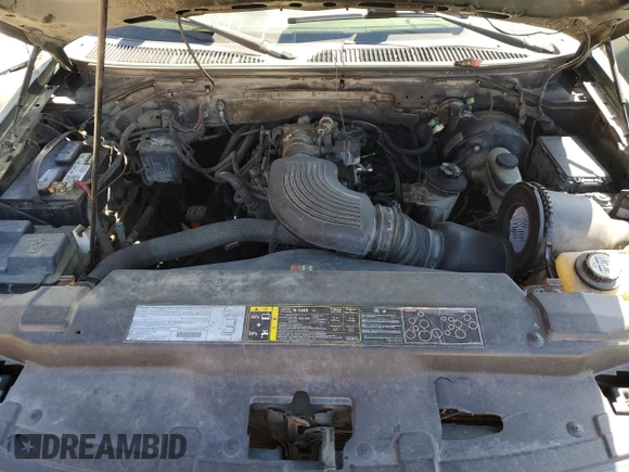2003 Ford F-150 XL with VIN 1FTRF17W83NA56572, listed as a Copart auction lot 48147725 with Not Provided miles and Salvage Title. Bid and sale history available at DreamBid. Image 11.