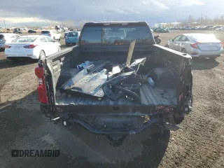 2023 Chevrolet Silverado 1500 Custom with VIN 1GCPDBEK7PZ141257, listed as a Copart auction lot 78807434 with 46,789 mi miles and Salvage Title. Bid and sale history available at DreamBid. Image 6.