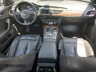2015 Audi A6 Prestige with VIN WAUHGAFC1FN007148, listed as a Copart auction lot 61080435 with 123,739 mi miles and Salvage title. Bid and sale history available at DreamBid. Image 8.