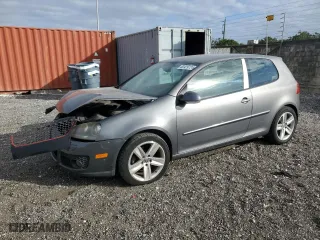 2007 Volkswagen Rabbit with VIN WVWBR71K97W130891, listed as a Copart auction lot 82429724 with 222,010 mi miles and Salvage Title. Bid and sale history available at carsss.com. Image 1.