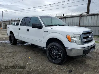 2013 Ford F-150 XL with VIN 1FTFW1ET7DFD34921, listed as a Copart auction lot 48398155 with 182,981 mi miles and Clean Title. Bid and sale history available at carsss.com. Image 4.
