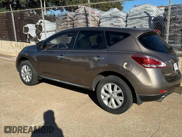2011 Nissan Murano S with VIN JN8AZ1MU1BW052884, listed as a Copart auction lot 80912884 with 185,895 mi miles and Clean Title. Bid and sale history available at carsss.com. Image 3.
