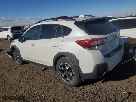 2019 Subaru Crosstrek Premium with VIN JF2GTACC8KG281915, listed as a Copart auction lot 87486444 with 55,596 mi miles and Salvage Title. Bid and sale history available at carsss.com. Image 2.