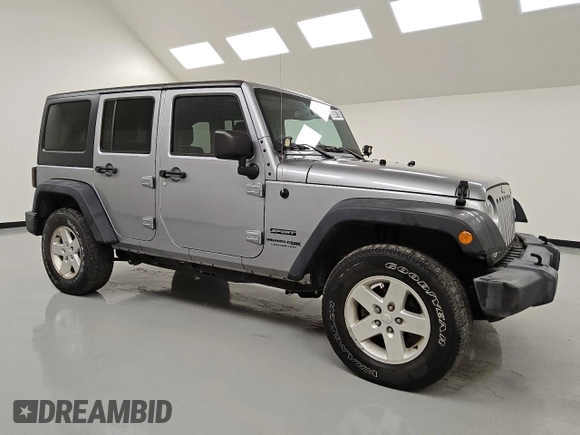 2018 Jeep Wrangler JK Unlimited Sport S with VIN 1C4BJWDG6JL931408, listed as a Copart auction lot 50547165 with 64,485 mi miles and Clean Title. Bid and sale history available at carsss.com. Image 4.