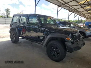 2020 Jeep Wrangler Unlimited Sport z VIN 1C4HJXDM3LW231868, wystawiony jako Copart lot #60890985 z przebiegiem 46 087 mil mil oraz Szkoda całkowita • Salvage title. Historia ofert i sprzedaży dostępna na DreamBid. Obrazek 4.