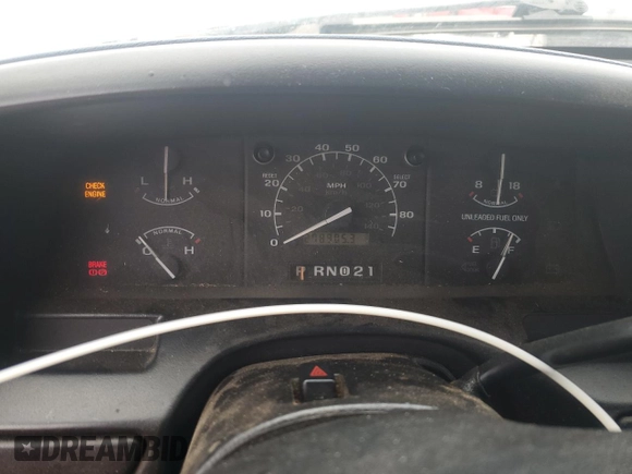 1996 Ford F-150 with VIN 1FTEX14H1TKA33251, listed as a Copart auction lot 45154865 with 278,905 mi miles and Salvage title. Bid and sale history available at DreamBid. Image 9.