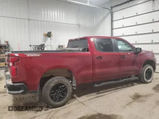 2022 Chevrolet Silverado 1500 LT Trail Boss with VIN 3GCUDFELXNG604797, listed as a Copart auction lot 87466664 with 36,182 mi miles and Salvage Title. Bid and sale history available at DreamBid. Image 3.