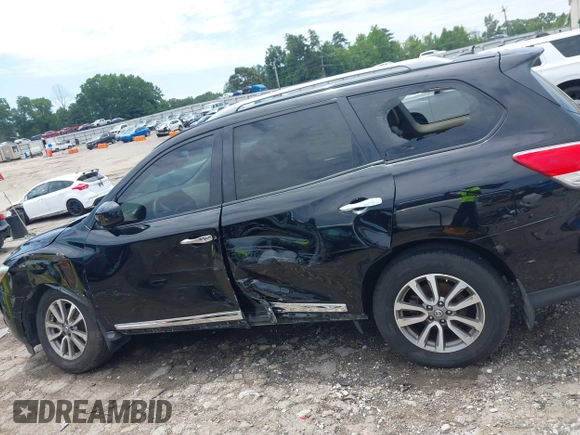 2013 Nissan Pathfinder S with VIN 5N1AR2MN3DC654549, listed as a IAAI auction lot 42601850 with 160,936 mi miles and . Bid and sale history available at DreamBid. Image 14.