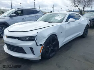 2018 Chevrolet Camaro 1LT with VIN 1G1FB1RS3J0183435, listed as a IAAI auction lot 41705230 with 65,651 mi miles. Bid and sale history available at carsss.com. Image 2.