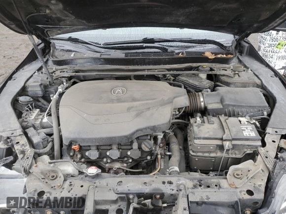 2017 Acura TLX V6 w/Technology Pkg with VIN 19UUB3F50HA000412, listed as a Copart auction lot 47100535 with 115,655 mi miles and Salvage Title. Bid and sale history available at carsss.com. Image 11.