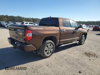 2017 Toyota Tundra Platinum z VIN 5TFAY5F17HX585415, wystawiony jako Copart lot #83656314 z przebiegiem 66 684 mil mil oraz Szkoda całkowita • Salvage title. Historia ofert i sprzedaży dostępna na DreamBid. Obrazek 3.
