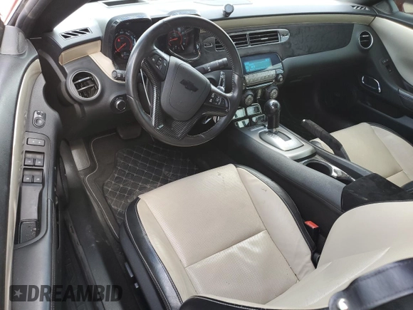 2012 Chevrolet Camaro 2LT z VIN 2G1FC3D35C9205971, wystawiony jako Copart lot #42740455 z przebiegiem 55 932 mil mil oraz Szkoda całkowita • Salvage title. Historia ofert i sprzedaży dostępna na DreamBid. Obrazek 8.