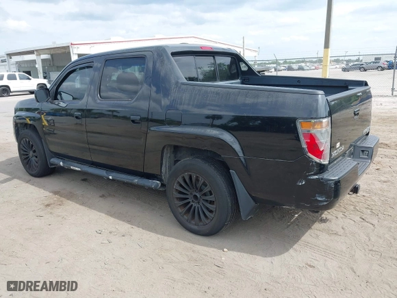 2007 Honda Ridgeline RTL w/Leather with VIN 2HJYK16527H515539, listed as a IAAI auction lot 42100067 with 186,864 mi miles. Bid and sale history available at carsss.com. Image 3.