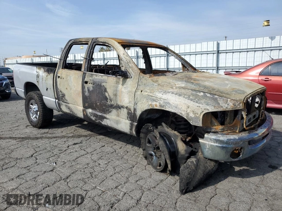 2003 Dodge Ram 2500 ST with VIN 3D7KU28D53G860482, listed as a Copart auction lot 43251844 with 0 mi miles and Salvage Title. Bid and sale history available at carsss.com. Image 4.