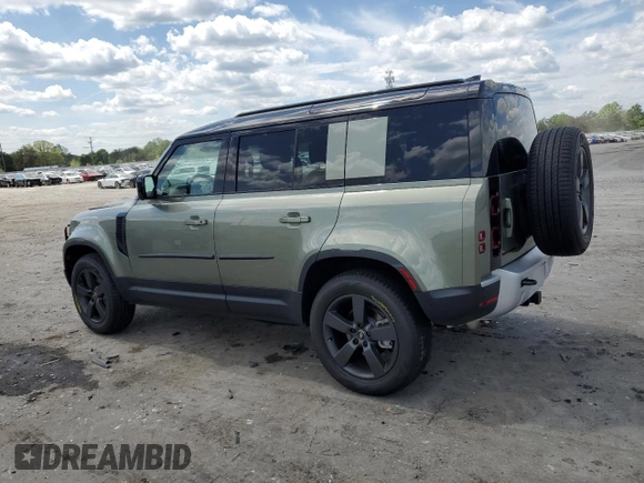 2025 Land Rover Defender S z VIN SALEJ7EX3S2380226, wystawiony jako Copart lot #53736705 z przebiegiem 1 800 mil mil oraz Szkoda całkowita • Salvage title. Historia ofert i sprzedaży dostępna na DreamBid. Obrazek 2.