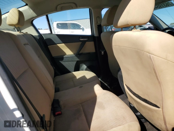 2013 Mazda 3 i Touring with VIN JM1BL1V72D1797251, listed as a Copart auction lot 76319544 with 208,338 mi miles and Salvage Title. Bid and sale history available at DreamBid. Image 10.