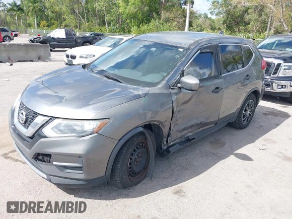 2017 Nissan Rogue SV with VIN KNMAT2MV9HP541757, listed as a IAAI auction lot 41563928 with 141,116 mi miles. Bid and sale history available at carsss.com. Image 17.