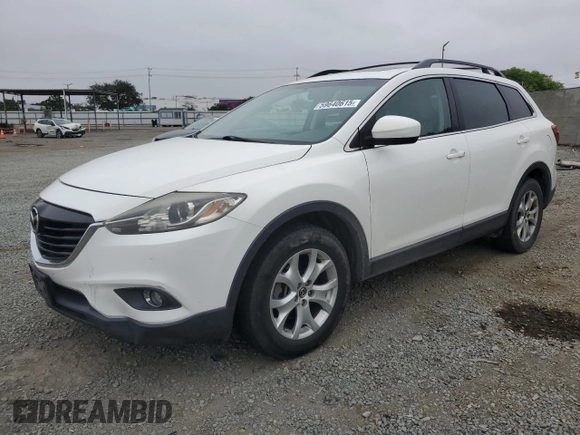 2013 Mazda CX-9 Touring with VIN JM3TB2CV4D0420223, listed as a Copart auction lot 59640615 with 185,561 mi miles and Salvage title. Bid and sale history available at DreamBid. Image 1.